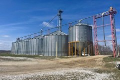 Cass County, IL 2.5 Acre Grain Facility For Sale