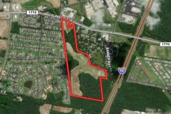 UNDER CONTRACT!!  50.36 acres of Development / Commercial Land for Sale in Nash County NC!