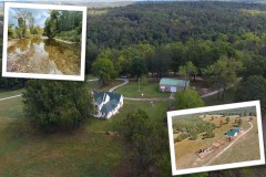 South Central Missouri Ozarks Ranch with Live Water & Home