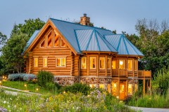 Winneshiek County, Iowa 25 Acres With Log Home For Sale(PRICE REDUCED)