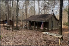 3 Acres with 3 Cabins in Choctaw County in Ackerman, MS