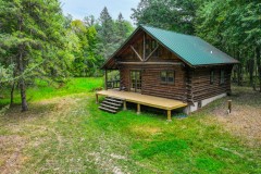 Cabin with River Frontage for Sale in Marquette County, WI