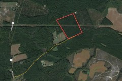 25 Deeded Acres of Timberland For Sale in Sussex County VA!
