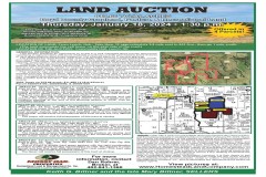 LAND AUCTION!! Tract #1  SOLD At Auction Thursday, January 18, 2024 1:30 PM 180 Acres+/- Boyd County, Nebraska