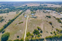 Country Home with 40 Acres of Land for Sale in Wolfe City, Texas