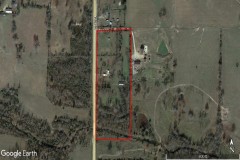 8.3 ac +/- with live water and all utilities for sale in Ripley County, MO