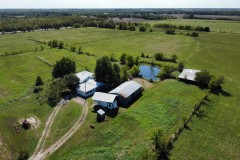 46.58 Acres With Home in Hunt County TX