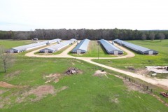Poultry Farm for Sale in Mississippi w/ Acreage, Natural Gas