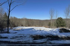 16.6 acres Hunting and Recreational Land with Building Area and Creek in Ischua NY Kinney Hollow Road