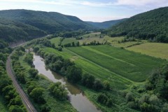 House with 500 acres of Timberland and Farmland on the Canisteo River in Cameron NY 4419 County Route 119
