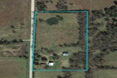 2 Living Spaces on 8 Acres! Home with 3B/1B, Old Church Converted to Living Space with RV Hookups, Pond, Barn!