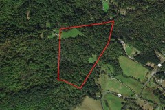 UNDER CONTRACT!!  35 Acres of Hunting Land with Mountain Views For Sale in Bedford County, VA!