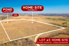Kansas Ranchette Build Sites - Land for Sale!