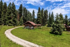 Hunting property with rustic cabin in Idaho's back country